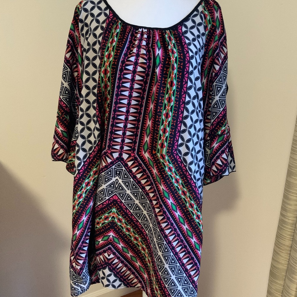 Gibson latimer colorful dress size M